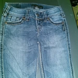 Silver jeans